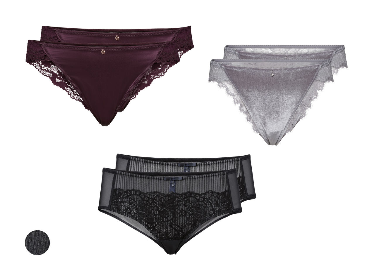 Slips/ Hipsters/ Slips brésiliens, lot de 21