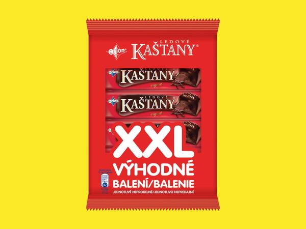 ORION BANÁNY V ČOKOLÁDĚ / LEDOVÉ KAŠTANY / KOFILA