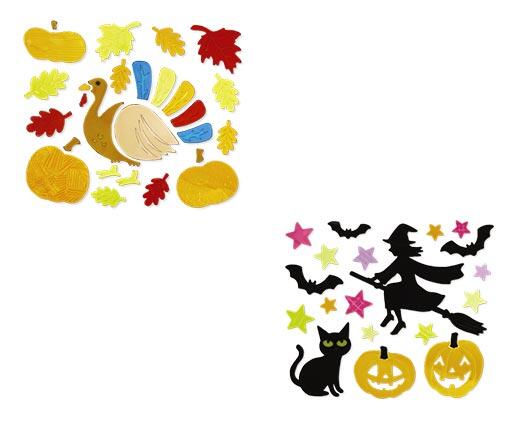 Huntington Home 
 Fall Gel Clings