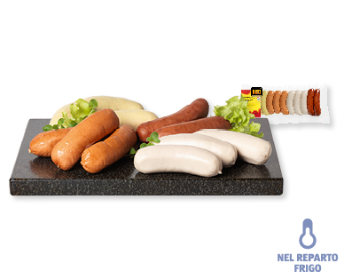 Salsicce da grigliare BBQ