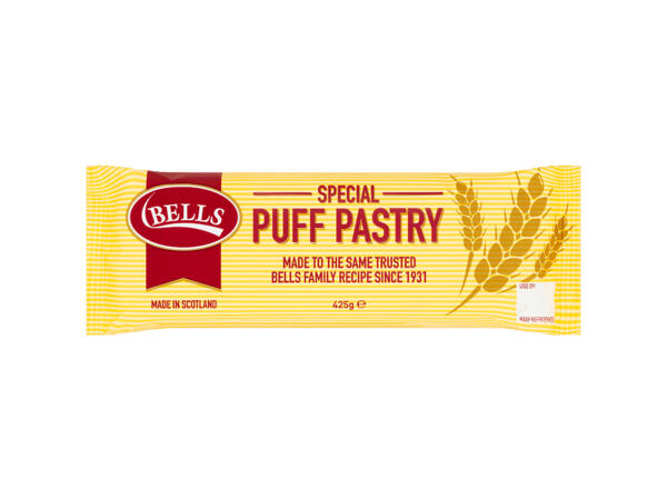 Bells Block Puff Pastry or Puff Pastry Sheet