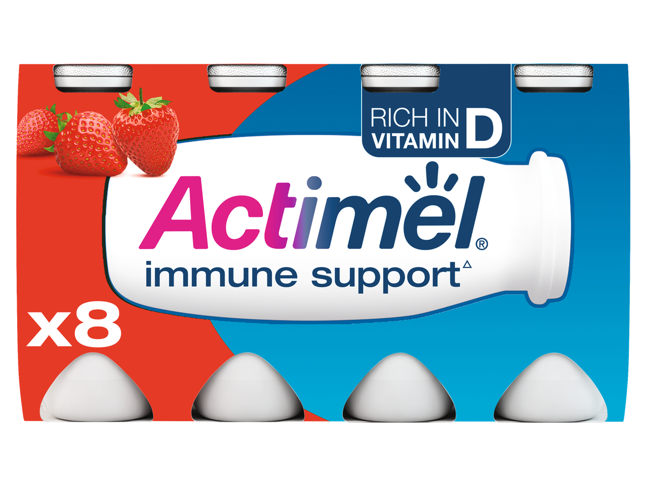 Strawberry Actimel Drinks