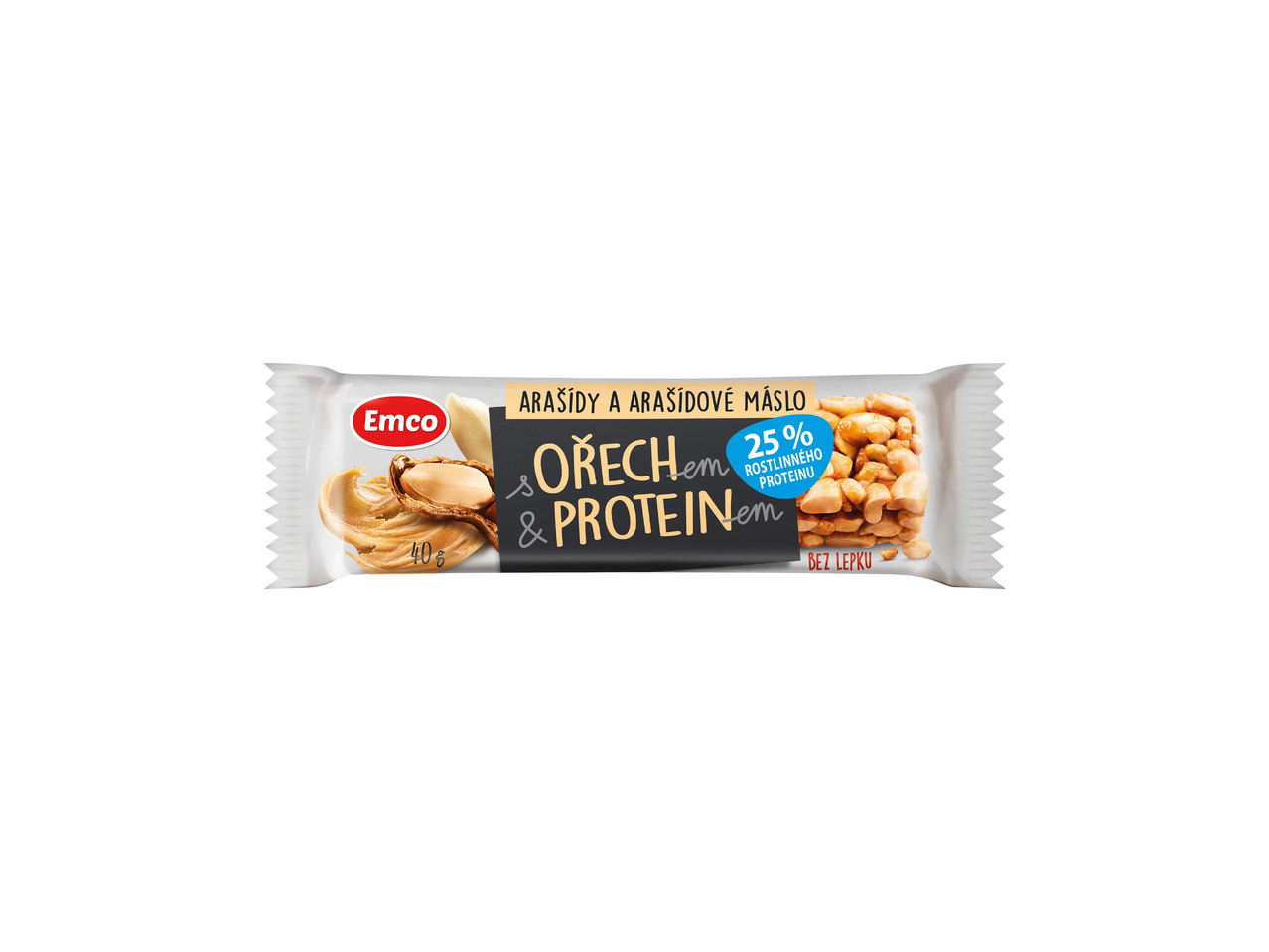 TYČINKA S OŘECHEM A PROTEINEM