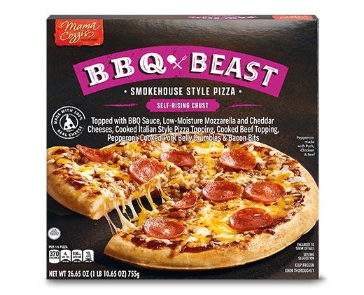 Mama Cozzi's Pizza Kitchen 
 Mega Meat or BBQ Beast Pizza