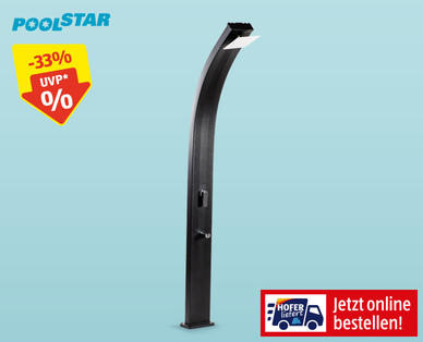 POOLSTAR Solardusche Slim Line Deluxe