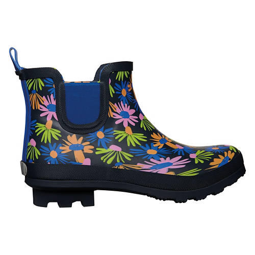 Ladies Garden Boots - Blue Floral, 10