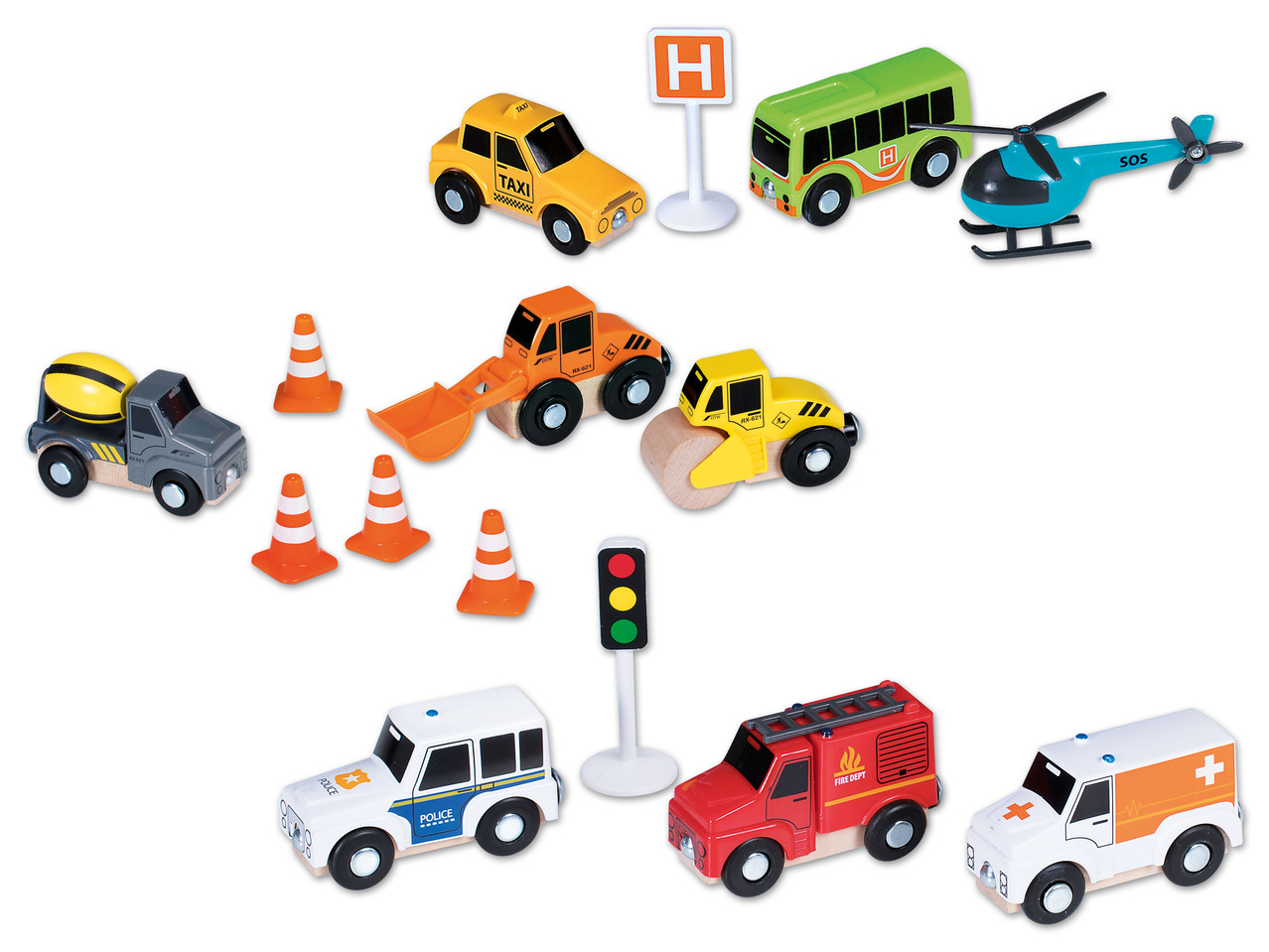 PLAYTIVE JUNIOR(R) Fahrzeuge-Ergänzungsset
