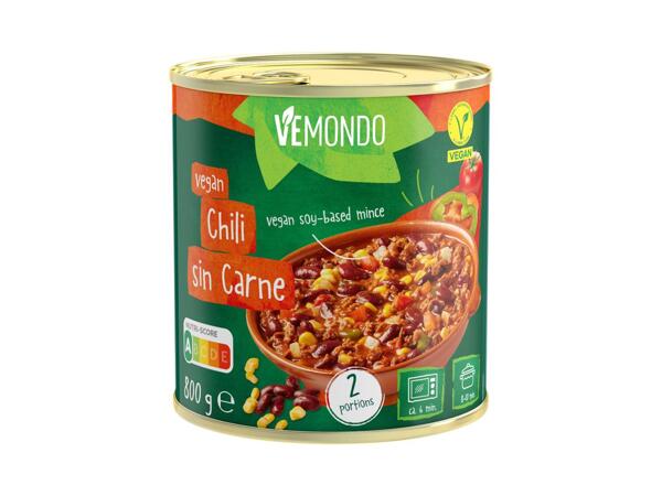 CHILI SIN CARNE