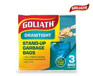 Garden Garbage Bags 3pk