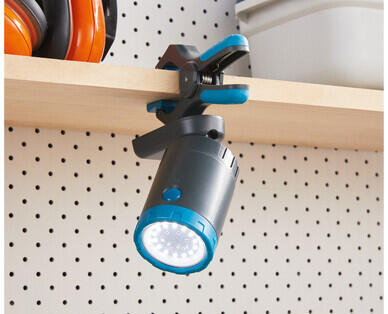 Rechargeable LED Clamp Light