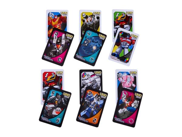Mattel Transformers UNO Card Game