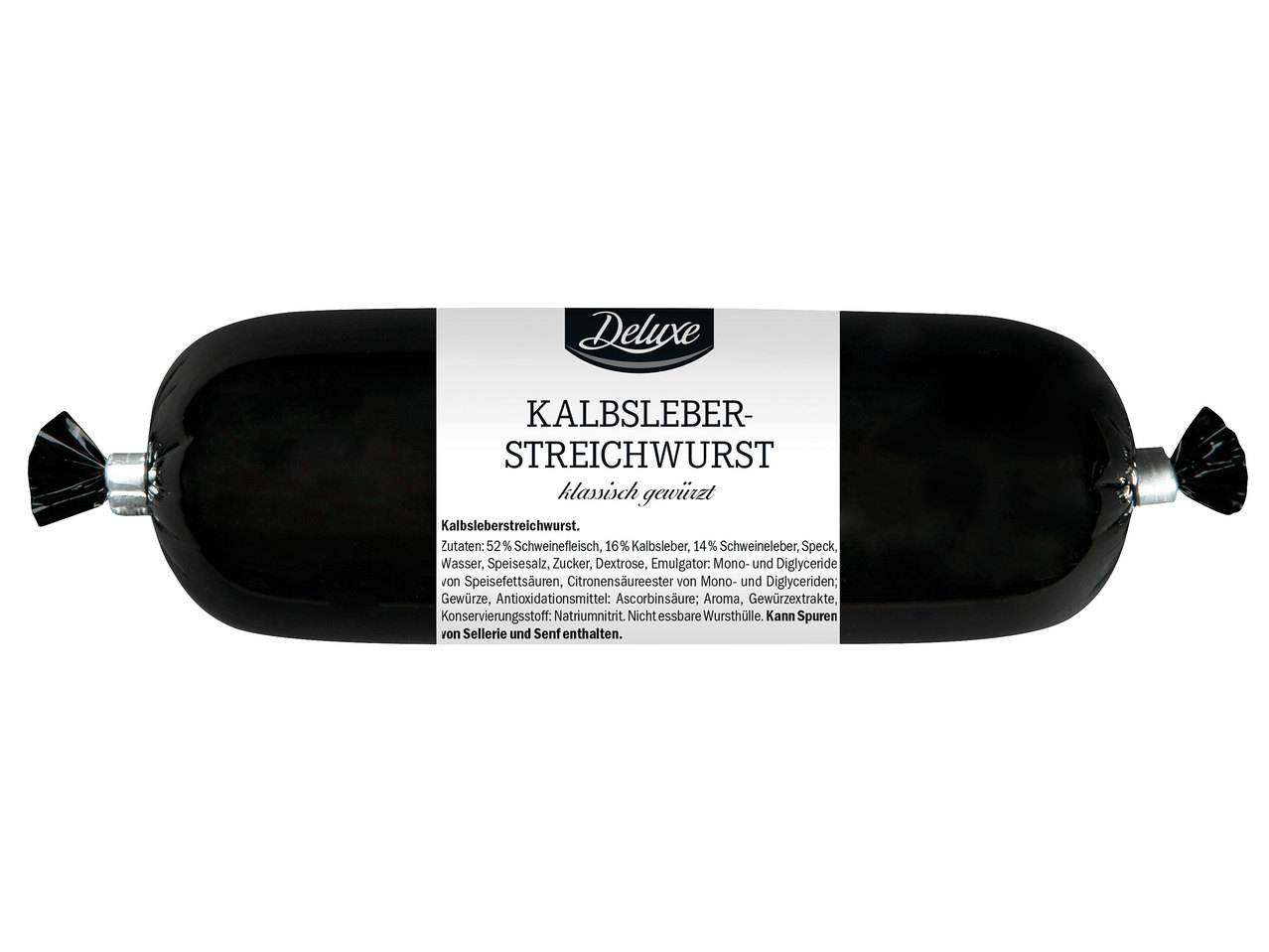 DELUXE Kalbsleberstreichwurst