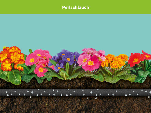 Perlschlauch/Schlauchregner