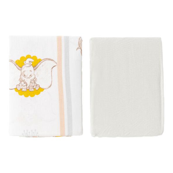 DISNEY(R) 				Spannbetttuch für Babybett, 2 St.