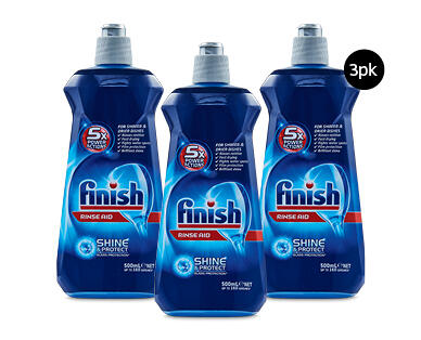 Finish Rinse Aid 3 x 500ml