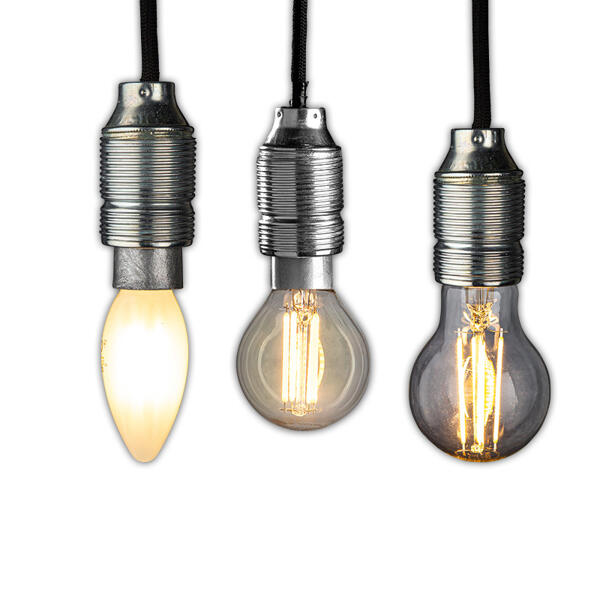 Filament-LED-Leuchtmittel 3er-Set