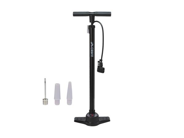 Pompe à pied XL avec manomètre