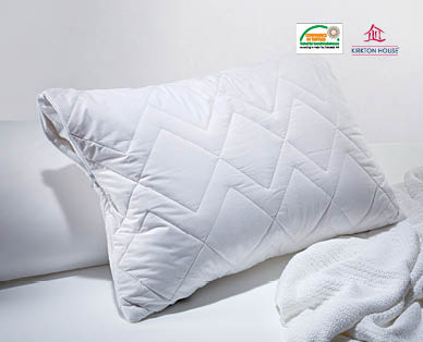 Quilted Cotton Pillow Protector