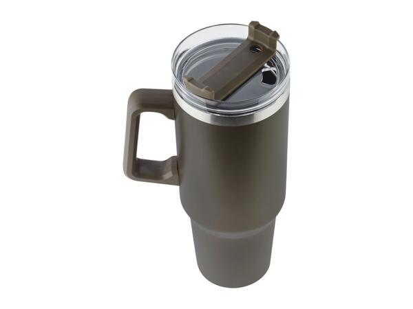 Livarno Home Stainless Steel Insulated Travel Mug - Black