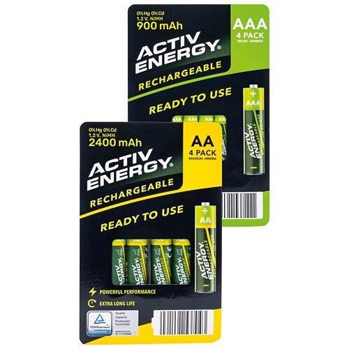 ACTIV ENERGY Batterie pronte all'uso