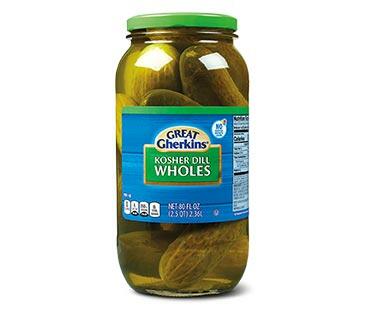 Great Gherkins Whole Pickles