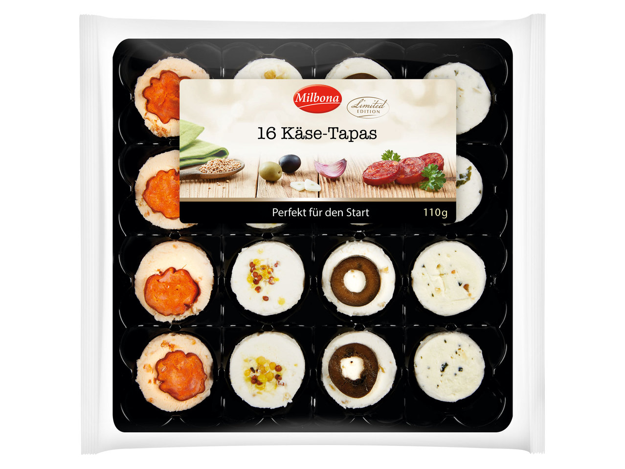 MILBONA Käse-Tapas