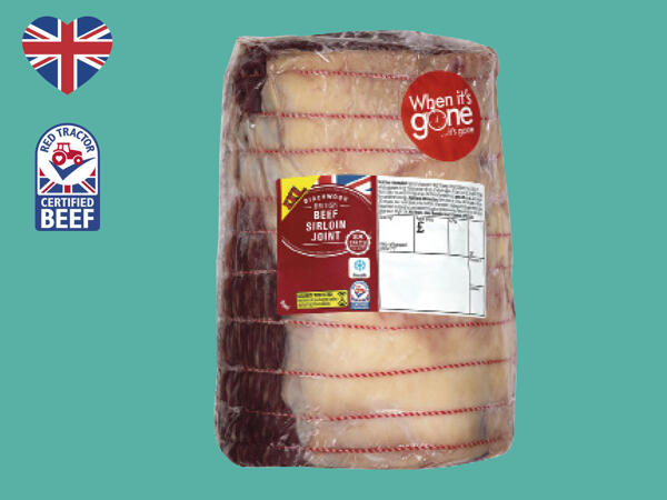 Birchwood British Beef Sirloin Joint