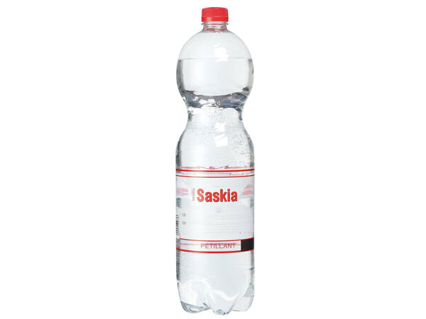 Eau minérale pétillante