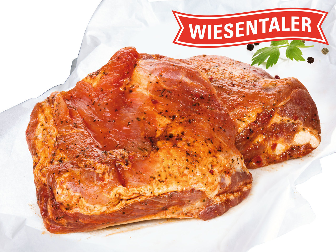 WIESENTALER Österreichische XXL BBQ Ribs mariniert