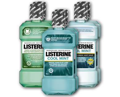 Solution pour bain de bouche LISTERINE
