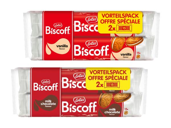 Biscuits fourrés Biscoff Lotus, pack de 2