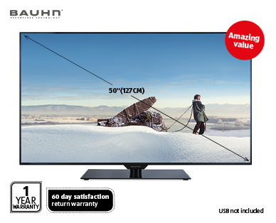 50" (127CM) FULL HD LED LCD TV