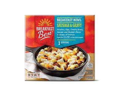 Breakfast Best Breakfast Bowls Sausage or Bacon