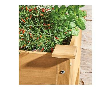 Belavi 
 Wooden Raised Planter