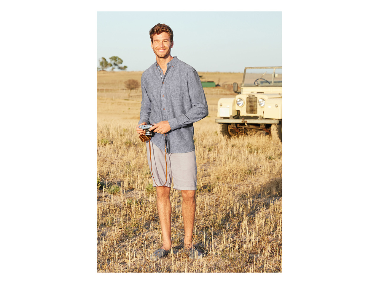 Livergy Linen Blend Casual Shirt1