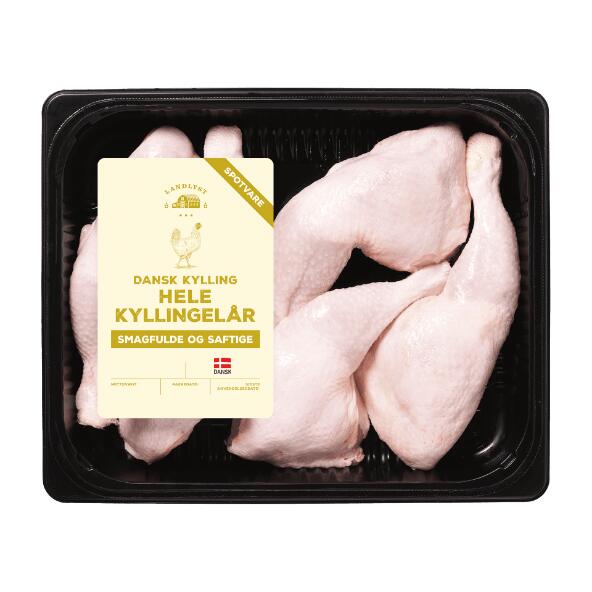 Hele danske kyllingelår