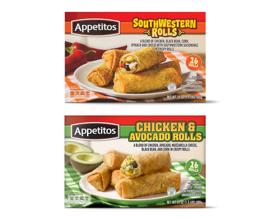 Appetitos Southwestern or Chicken & Avocado Rolls