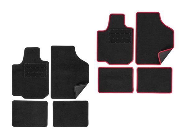Set de tapis de voiture RS Racing, 4 pièces