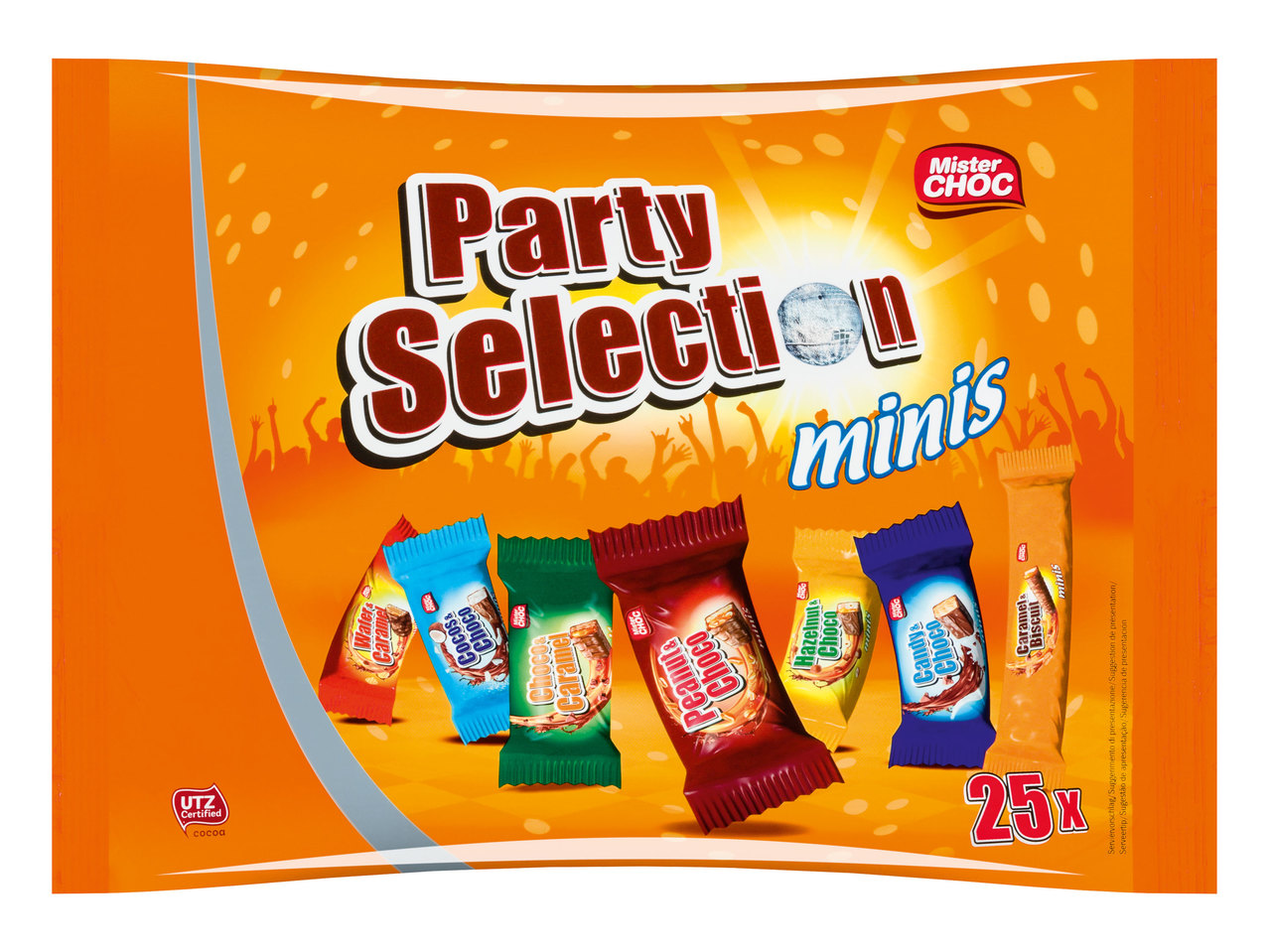 MISTER CHOC Mini-Riegel Mischbeutel
