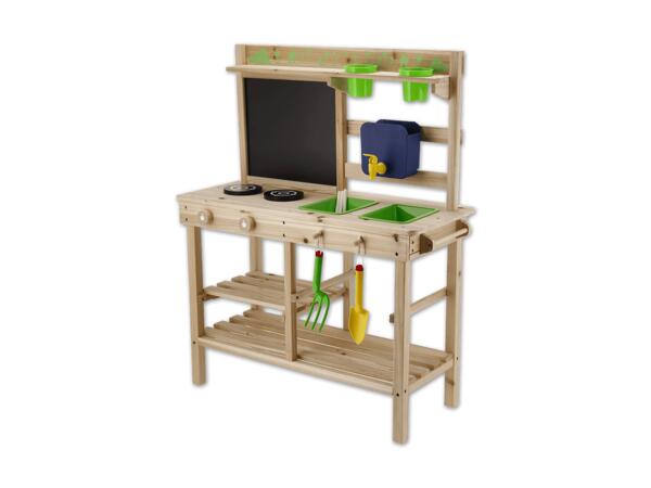 Holz-Outdoorküche