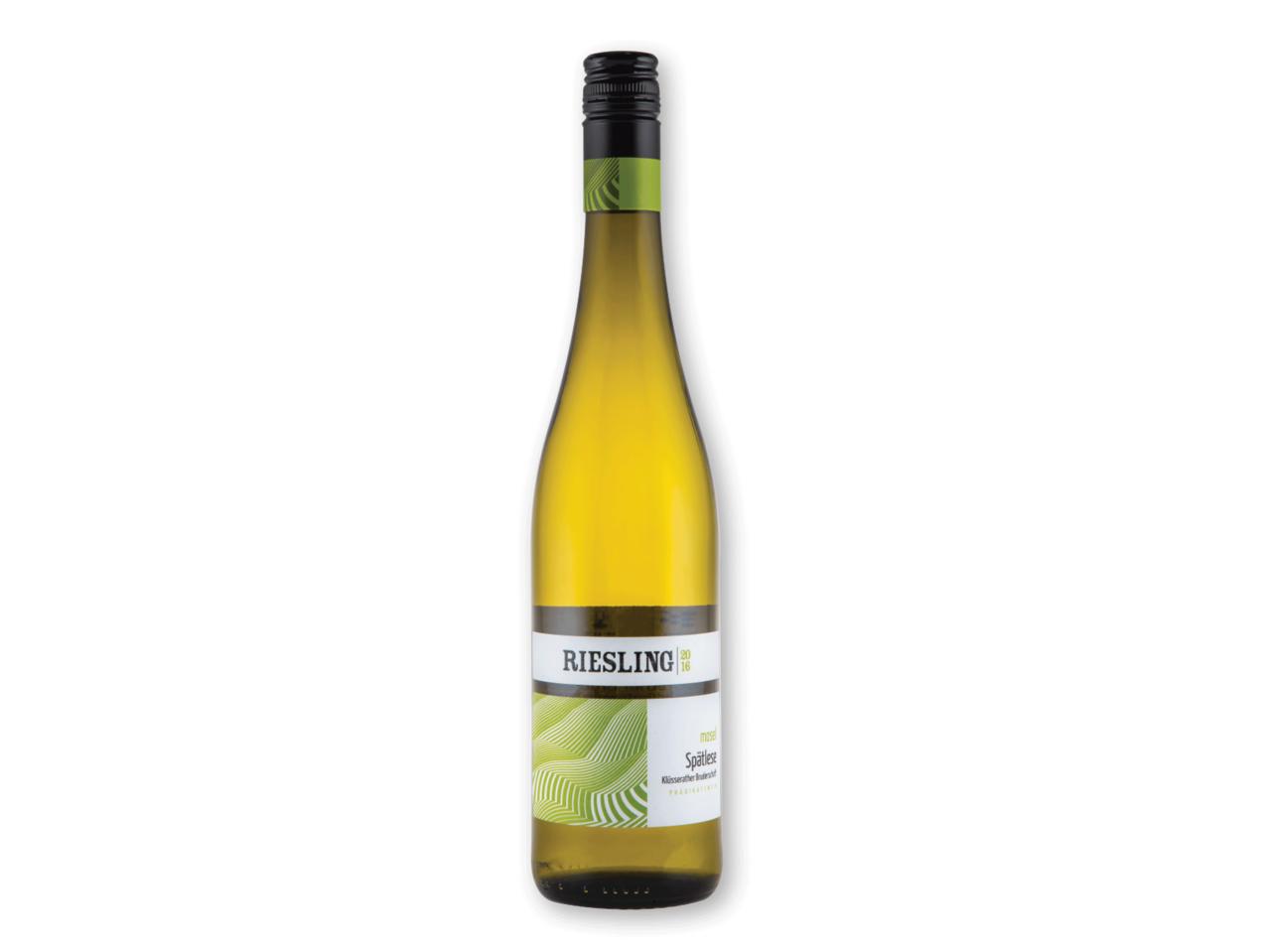 Riesling Spätlese Mosel 2016