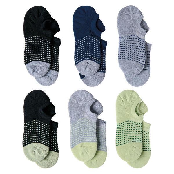 Crane Men's Green/Gray/Navy/Black Socks