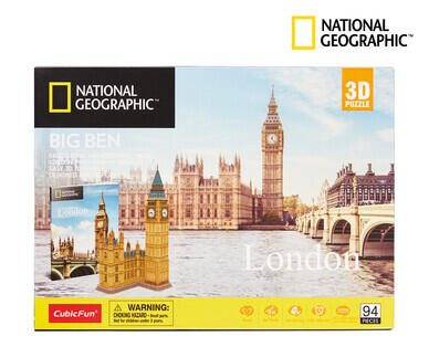 National Geographic 3D Landmark Puzzles