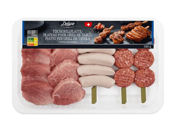 Spiedini di carne assortiti per grill da tavola