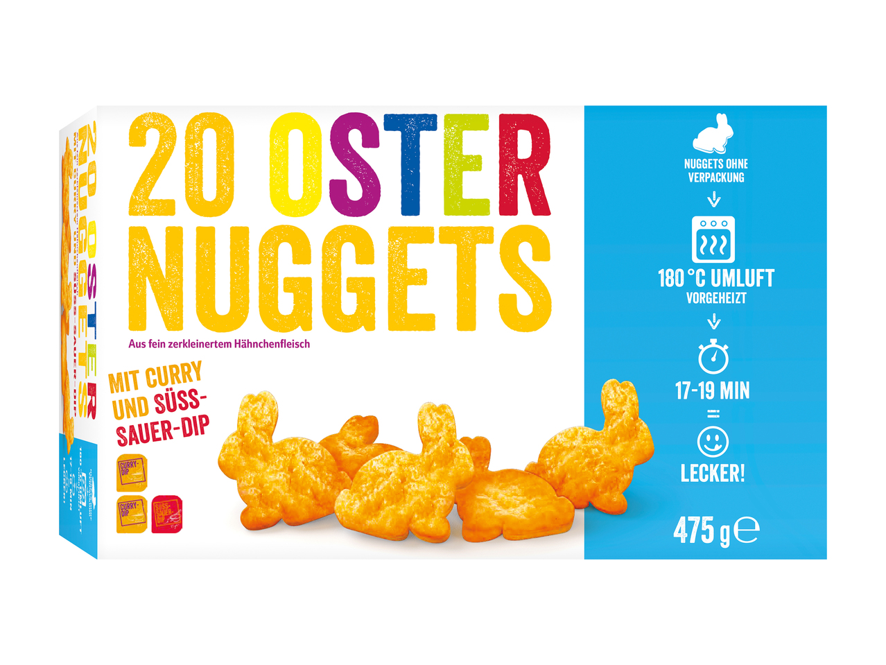 Nuggets avec sauce trempette