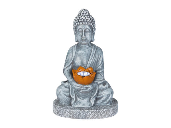 Livarno Home Solar Buddha/Solar House Ornament