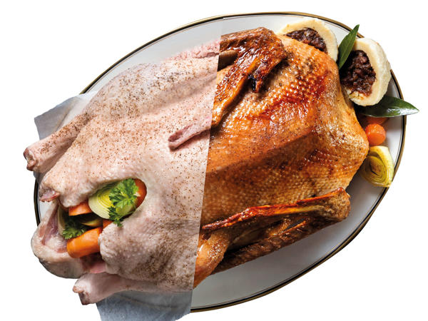 GOLDENFOOD Frische Gans