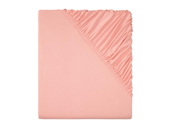 Livarno Home Jersey Fitted Sheet - King Size