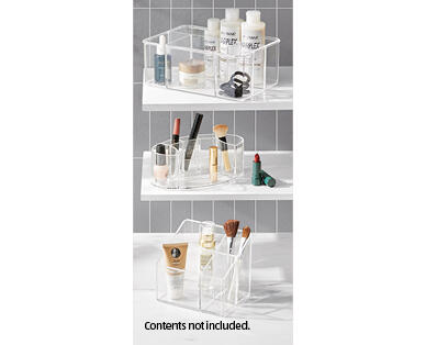 Acrylic Bathroom Organisers