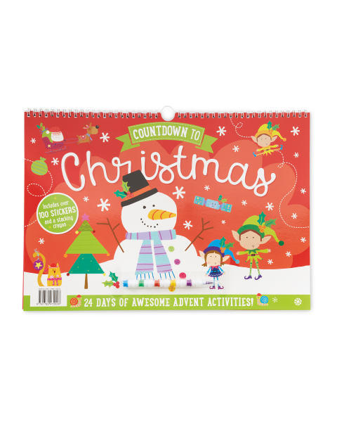Christmas Advent Activity Red